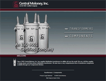 Tablet Screenshot of centralmoloneyinc.com